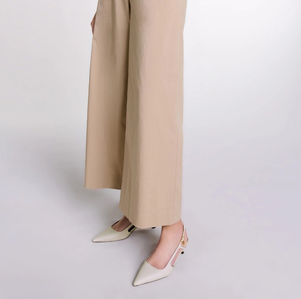 Maje Pointed Toe Pumps With Straps